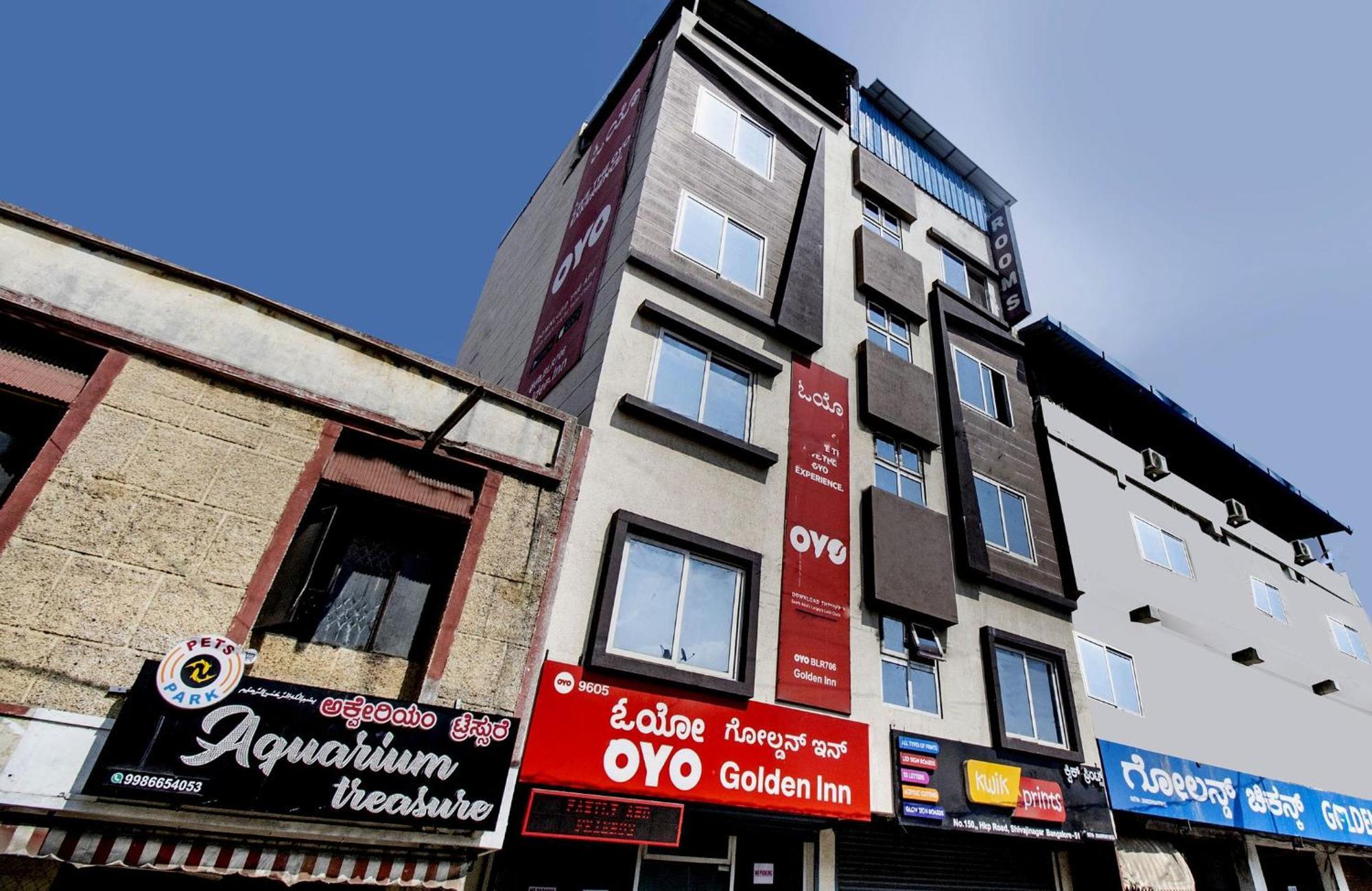 Oyo 9605金色酒店 班加罗尔 外观 照片