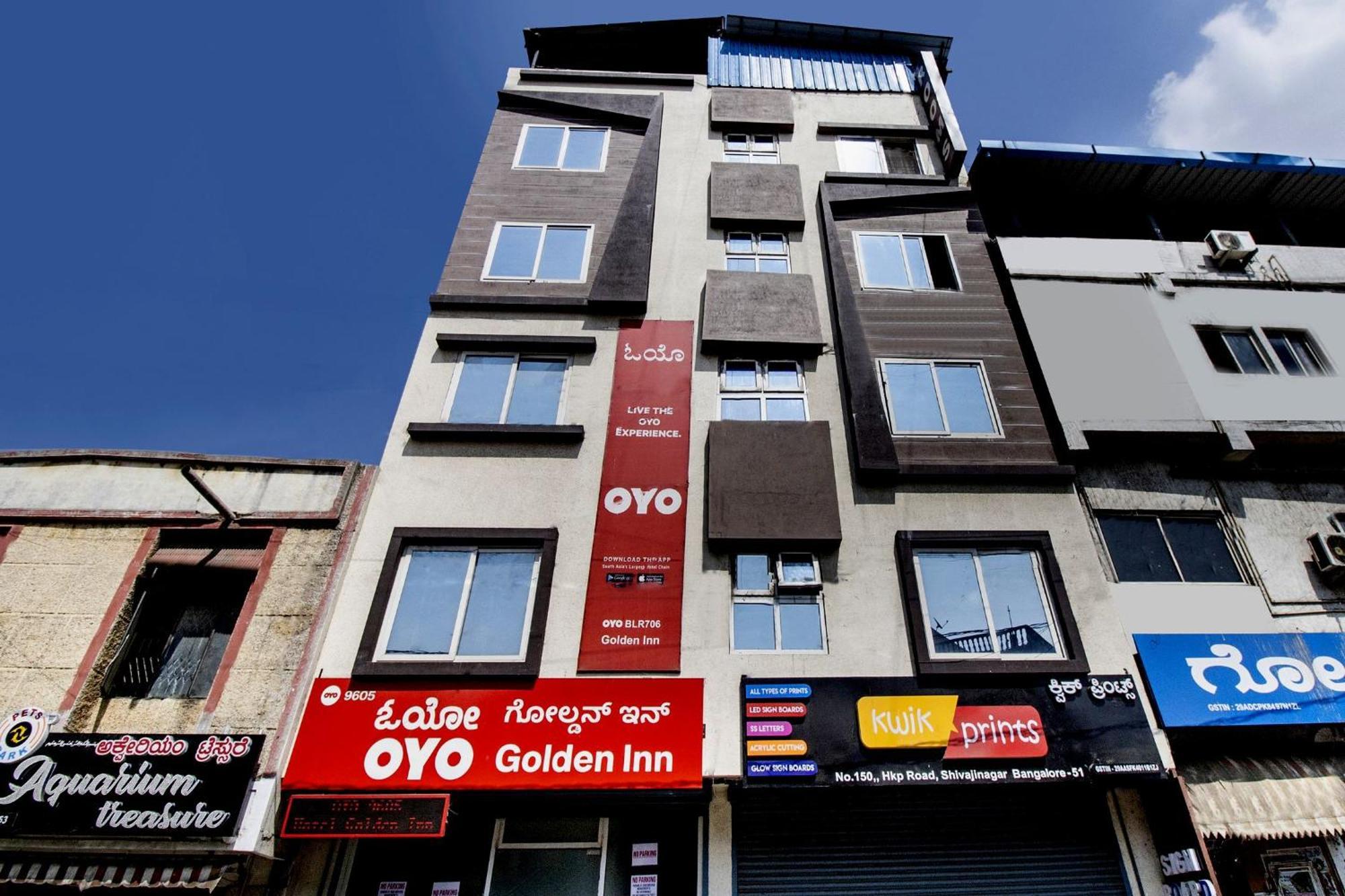 Oyo 9605金色酒店 班加罗尔 外观 照片